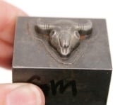 Picture of Impression Die Bull Skull