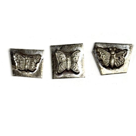 Picture of Sterling Silver Stamping Butterfly Trio