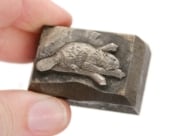 Picture of Impression Die Beaver on Branch