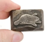 Picture of Impression Die Beaver on Branch