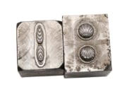 Picture of Impression Die Shelly Bead Pair