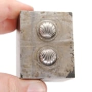 Picture of Impression Die Shelly Bead Pair