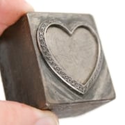 Picture of Impression Die Roiling Border Heart