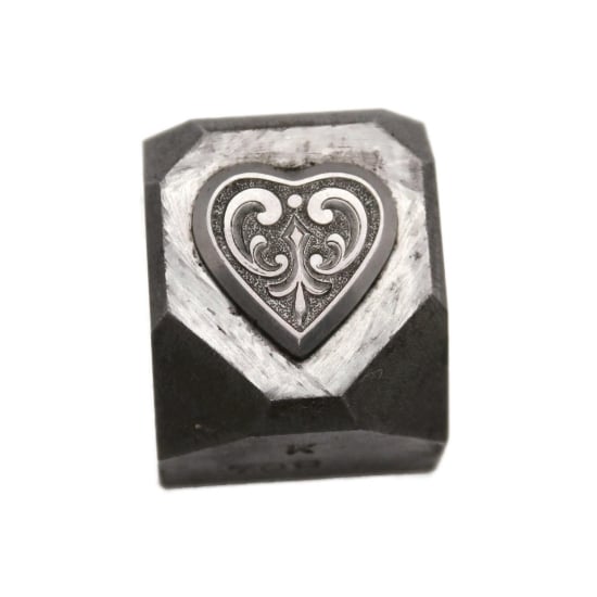 Picture of Impression Die Victorian Textured Heart
