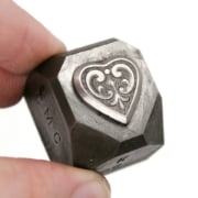 Picture of Impression Die Victorian Textured Heart