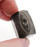 Picture of Impression Die Little Leaves Bezel Ring Top