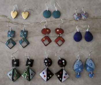 Picture of Class - Copper Enamel Earring Extravaganza September 26, 2025