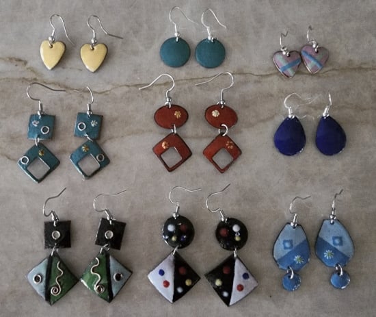 Picture of Class - Copper Enamel Earring Extravaganza September 26, 2025