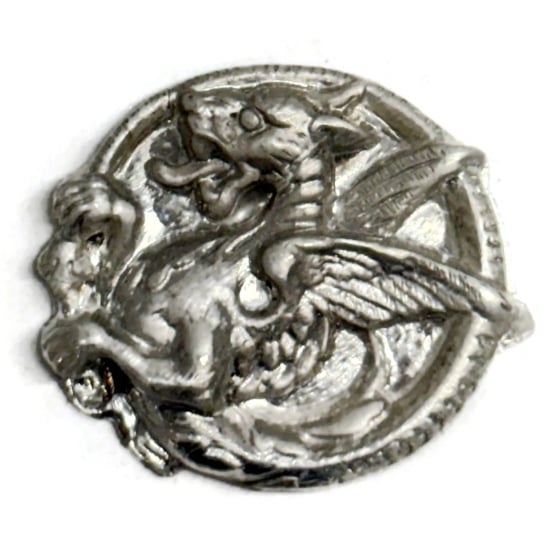 Picture of Sterling Silver Stamping Riker Bros Glorious Dragon