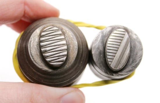Picture of Impression Die Striped Ring Top Pair