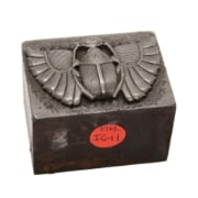 Picture of Impression Die Winged Egyptian Revival Beetle