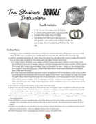Picture of Tea Strainer Bundle Kit