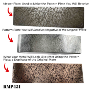Picture of Pattern Plate RMP451 Fractured Glass