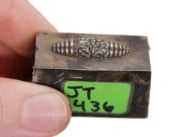 Picture of Impression Die JT Collection Swirls Shot Plate