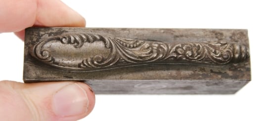 Picture of Impression Die Whiting & Davis Victorian Corset Hook