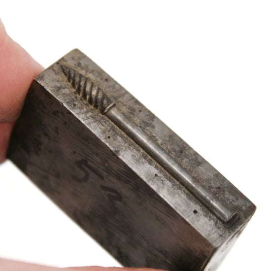 Picture of Impression Die Twisted Tip Shank