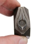 Picture of Impression Die Split Teardrop with Circular Center
