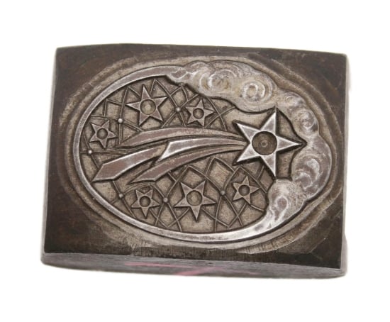Picture of Impression Die French Wishing Star Vignette