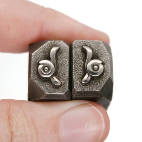 Picture of Impression Die Snail Curl Pair