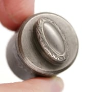 Picture of Impression Die Deco Knot Bordered Button