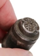 Picture of Impression Die Floral Trifect Button