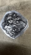 Picture of Gaudens water woman fine silver stamping