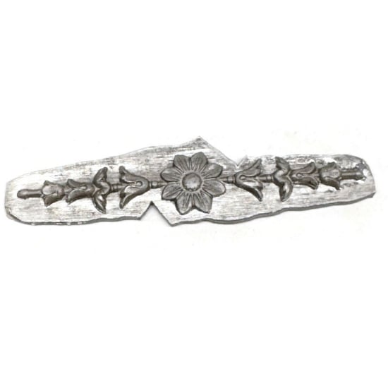 Picture of Sterling Silver Stamping Pretty Gothic Flowers