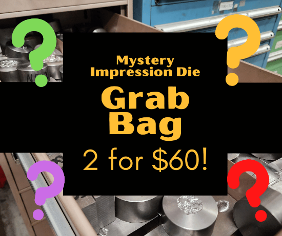 Picture of 2 for $60 Mystery Impression Die  Grab Bag