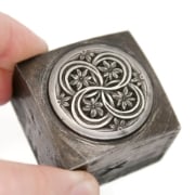 Picture of Impression Die Four Flower Moons Locket