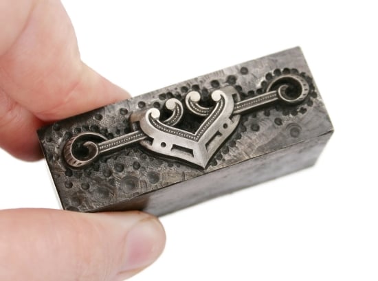 Picture of Impression Die Ornate Gothic Pin