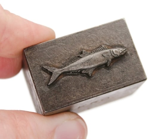 Picture of Impression Die Cero Mackeral Collectible Fish Pin