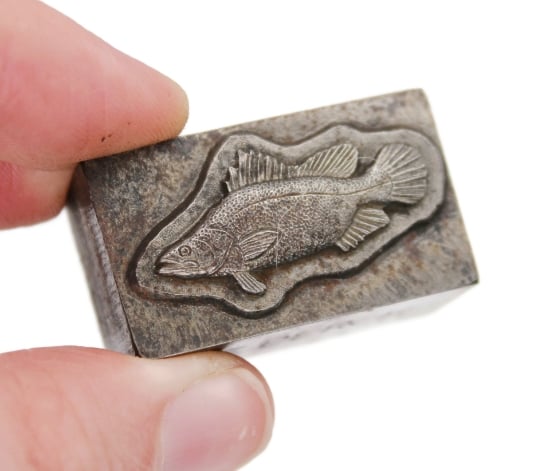 Picture of Impression Die Nile Perch Collectible Fish Pin
