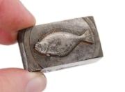 Picture of Impression Die California Halibut Collectible Fish Pin