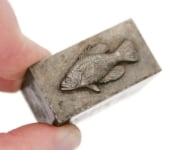 Picture of Impression Die White Crappie Collectible Fish Pin