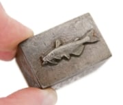 Picture of Impression Die Channel Catfish Collectible Fish Pin