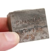 Picture of Impression Die Channel Catfish Collectible Fish Pin