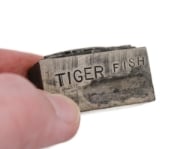 Picture of Impression Die Tiger Fish Collectible Fish Pin