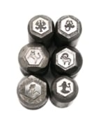 Picture of Impression Die Hexagonal Zodiac Charms Set