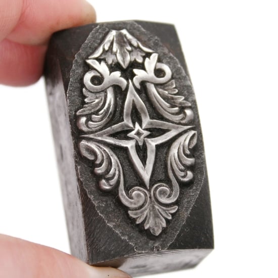Picture of Impression Die Gothic Star Pin Ex Large