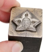 Picture of Impression Die Studded Star Leaf Large
