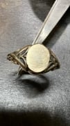 Picture of Larter & Sons floral signet ring