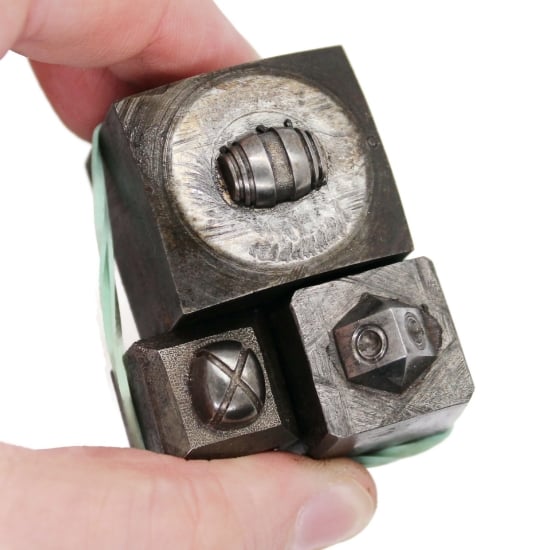 Picture of Impression Die Geometrically Unique Beads Trio