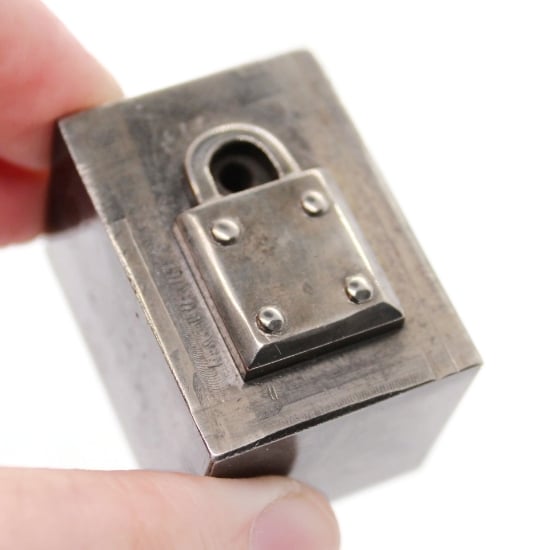 Picture of Impression Die Padlock Back