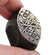 Picture of Impression Die Engraved Orchid Eye