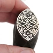 Picture of Impression Die Engraved Orchid Eye