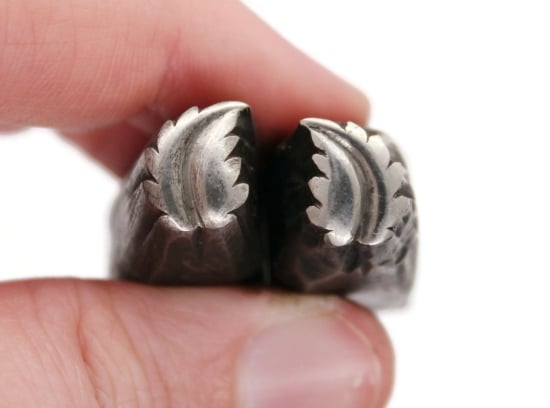 Picture of Impression Die Little Serrate Leaf Pair