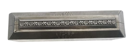Picture of Impression Die Channeled Small Flower and Stone Setting
