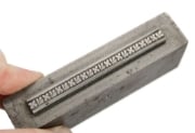 Picture of Impression Die Jagged Tiles Patterned Band
