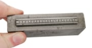 Picture of Impression Die Jagged Tiles Patterned Band