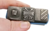 Picture of Impression Die Flourish Stripes Shot Plate